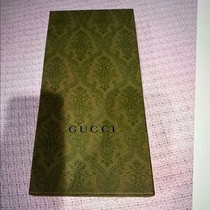Gucci Olive Green Decorative Box 13x6